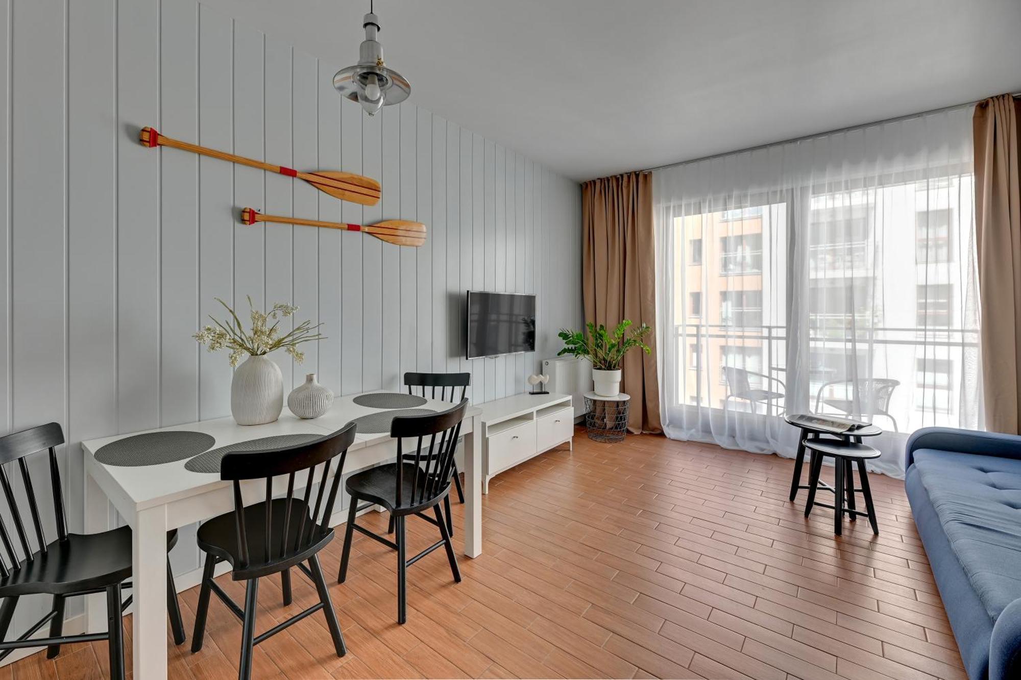 Nowa Motlawa Spa, Pool, Gym & Parking By Downtown Apartments Gdansk Exterior photo